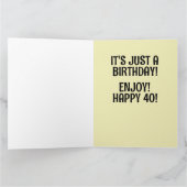 VERJAARDAGSCADEAU KAART VOOR HAAR 50E (Binnen)