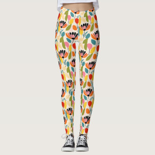 Verjaardagscadeau Kleurrijk Bloem Seamless Leggings