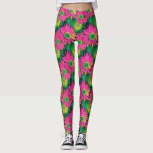 verjaardagscadeau   Kleurrijke Daisy Flower Arrang Leggings