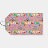 Verjaardagscadeau Label Cadeaulabel (Achterkant Horizontaal)