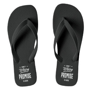 Verjaardagscadeau met gepersonaliseerde naam Belof Teenslippers