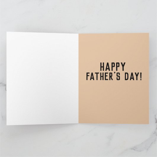 VERJAARDAGSCADEAU VADER & ZOON ZONSONDERGANG STRAN KAART (Binnen)