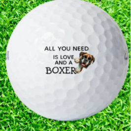 Verjaardagscadeau voor BOXER Golfballen