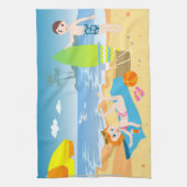 verjaardagscadeau voor elke kinderen theedoek (Verticaal)