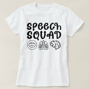 Verjaardagscadeau voor leraar spraakpathologie t-shirt