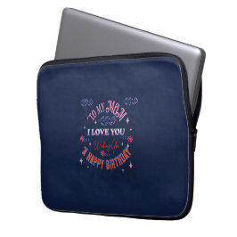 VERJAARDAGSCADEAU VOOR MOEDER MET LIEFDE LAPTOP SLEEVE