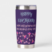 VERJAARDAGSCADEAU VOOR MOEDER, VADER, ZUS, ZOON, V GEÏSOLEERDE DRINKBEKER (Voorkant)