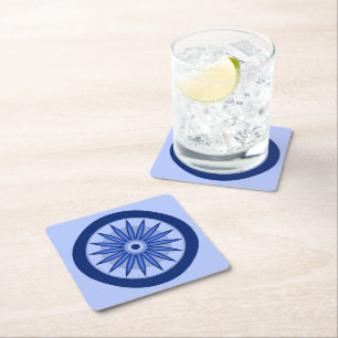 VERJAARDAGSCADEAU VOOR MOEDER, ZUS, DOCHTER, VRIEN VIERKANTE KARTONNEN ONDERZETTER