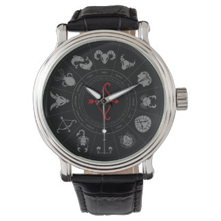 Verjaardagscadeau voor Sagittarius Zodiac Horloge