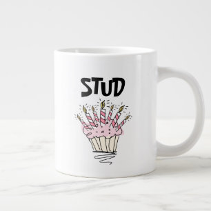 Verjaardagscadeau voor Stud Muffin Extra Grote Beker