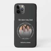 Verjaardagscadeau voor vader Onvergetelijke gezins Case-Mate iPhone Case (Achterkant)