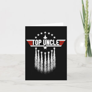 Verjaardagscadeau voor vader Oom Cadeau van nichtj Kaart
