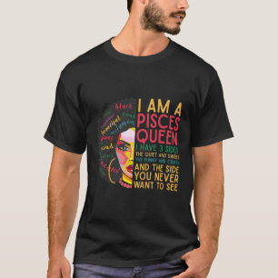 Verjaardagscadeaus voor Vissen Zodiac Vrouwen Zwar T-shirt