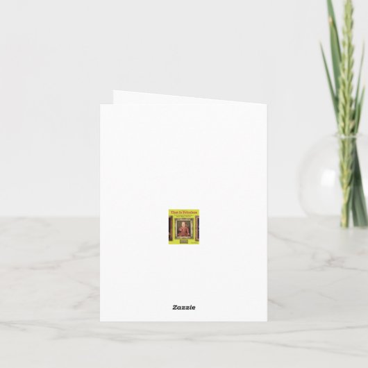 VERJAARDAGSCARD VAN HET GERICHTSHOF SCHETSKUNSTENA KAART (Achterkant)