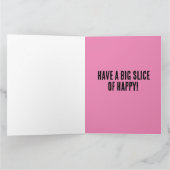 VERJAARDAGSCARDS MET GROOTE CAKE KAART (Binnen)