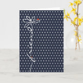 verjaardagsdagsdagsdagsdag en ladybugs - kaart (Gele Bloem)