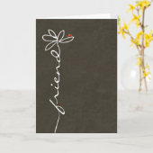 verjaardagsdagsdagsdagsdagsdagsmaaltijd en ladybug kaart (Gele Bloem)