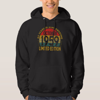  Verjaardagsdecoratie Oktober 1959 Hoodie