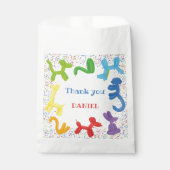 VERJAARDAGSDIEREN BALLONNEN BEDANKZAKJE (Voorkant)