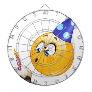 verjaardagsemoji dartbord