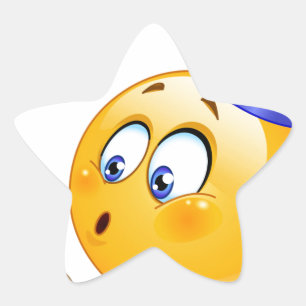 verjaardagsemoji ster sticker