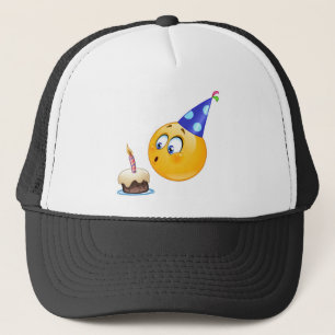 verjaardagsemoji trucker pet
