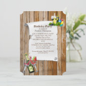 Verjaardagsfeest Aankondigingen (Staand voorkant)