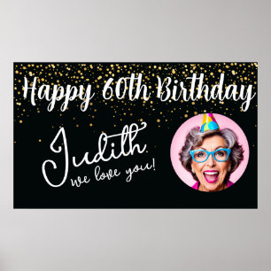 VERJAARDAGSFEEST Banner Poster