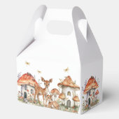 Verjaardagsfeest Boho Woodland Forest Animals Bedankdoosjes (Achterkant)