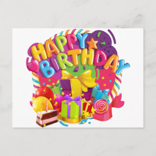 Verjaardagsfeest Briefkaart