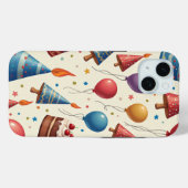 verjaardagsfeest Case-Mate iPhone case (Achterkant (horizontaal))