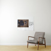 Verjaardagsfeest Custom Photo Modern Guy Wandkleed (In Situ (horizontaal))
