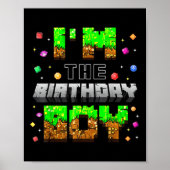 Verjaardagsfeest in het verjaardagsjongensspel Pix Poster (Voorkant)