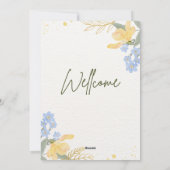 Verjaardagsfeest Kaart (Achterkant)