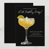 Verjaardagsfeest-Margarita Kaart (Voorkant / Achterkant)