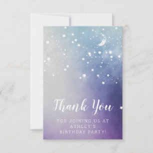 Verjaardagsfeest met dank aan Card Bedankkaart