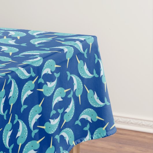 Verjaardagsfeest Narwhal Tafelkleed (Voorbeeld)