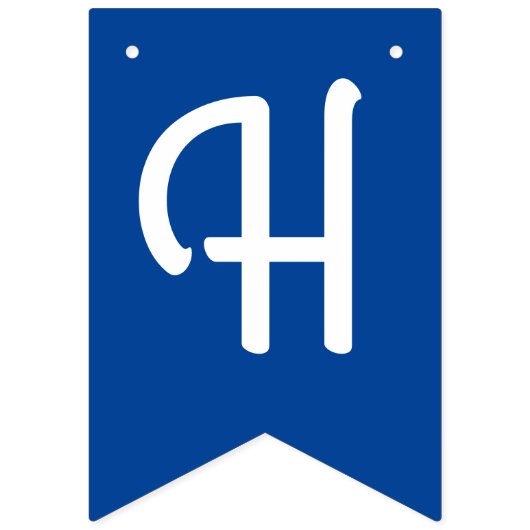 Verjaardagsfeest Narwhal Vlaggetjes (Tweede vlag)