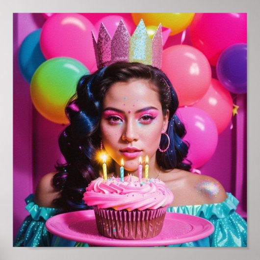 Verjaardagsfeest - Poster (Voorkant)