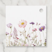 Verjaardagsfeest Regency Garden Bedankjes Labels (Achterkant)