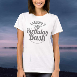 Verjaardagsfeest T-shirt 70 jaar