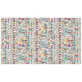 verjaardagsfeest tafelkleed (Voorkant (Horizontaal))