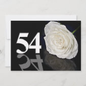 Verjaardagsfeest uitnodiging 54 jaar oud (Voorkant)