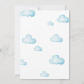 Verjaardagsfeest van de dierenschoolbus kaart (Achterkant)