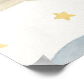 Verjaardagsfeest van de kosmische ruimte | Rocket Poster (Hoek)