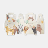 verjaardagsfeest van de partij bedankdoosjes (Uitgevouwen)