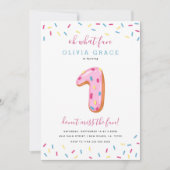 Verjaardagsfeest van Donut | Eén Kaart (Voorkant)