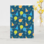 Verjaardagsfeest voor gekke wetenschapswetenschapp kaart (Gele Bloem)