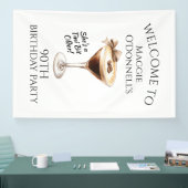 Verjaardagsfeestbanner 90e Espresso Martini Spandoek (Beurs)