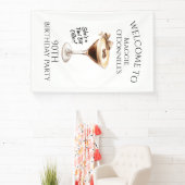 Verjaardagsfeestbanner 90e Espresso Martini Spandoek (Insitu)